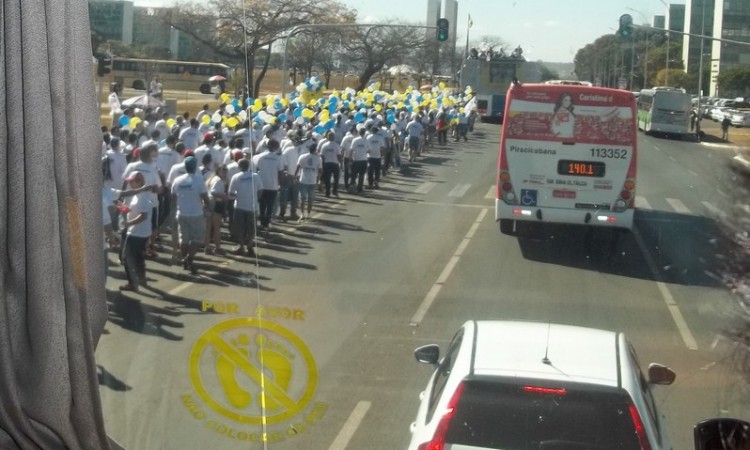 MULHERES DO STR NA MARCHA DAS MARGARIDAS 2015