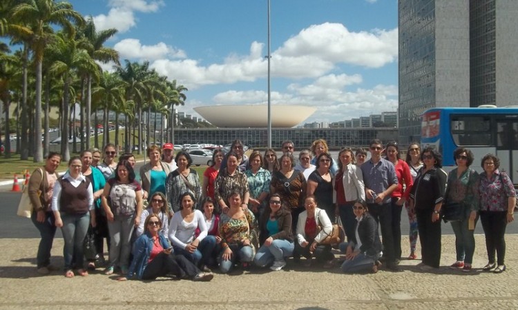 MULHERES DO STR NA MARCHA DAS MARGARIDAS 2015