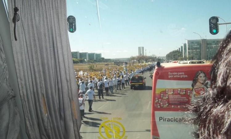 MULHERES DO STR NA MARCHA DAS MARGARIDAS 2015