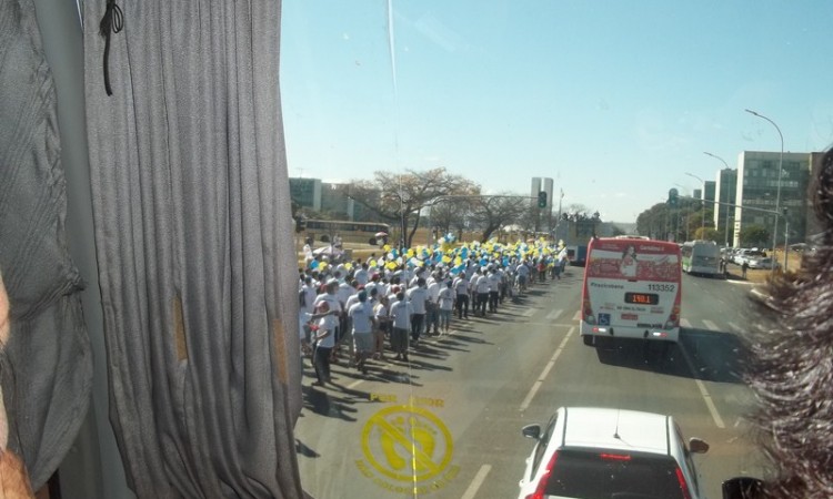 MULHERES DO STR NA MARCHA DAS MARGARIDAS 2015