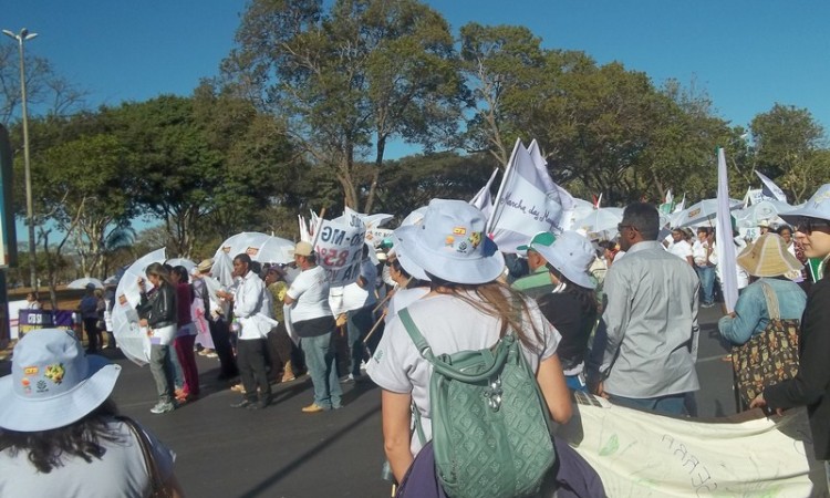 MULHERES DO STR NA MARCHA DAS MARGARIDAS 2015