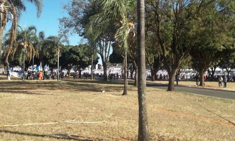 MULHERES DO STR NA MARCHA DAS MARGARIDAS 2015